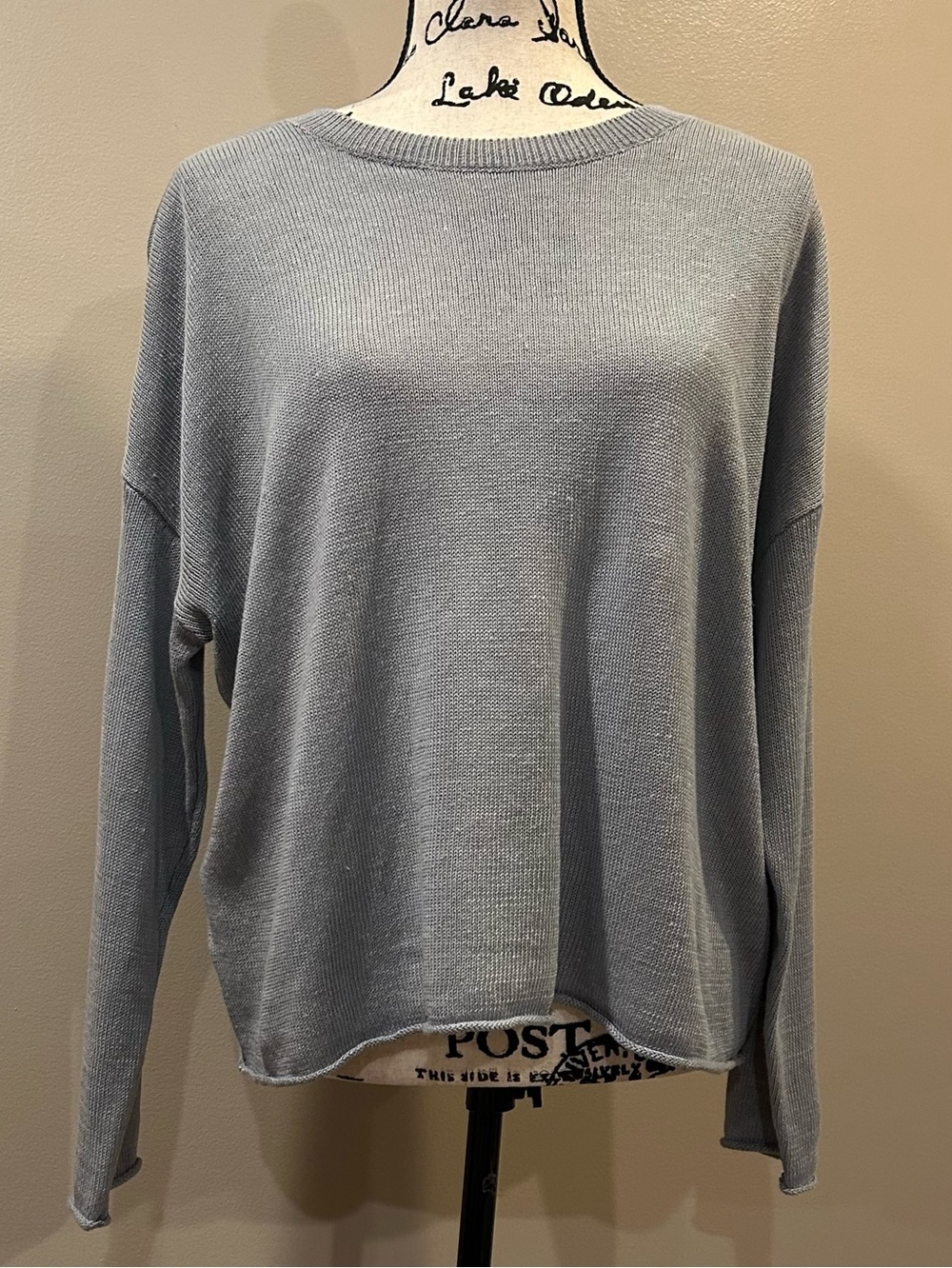 Eileen Fisher Organic Linen & Cotton Blend Crewneck Sweater